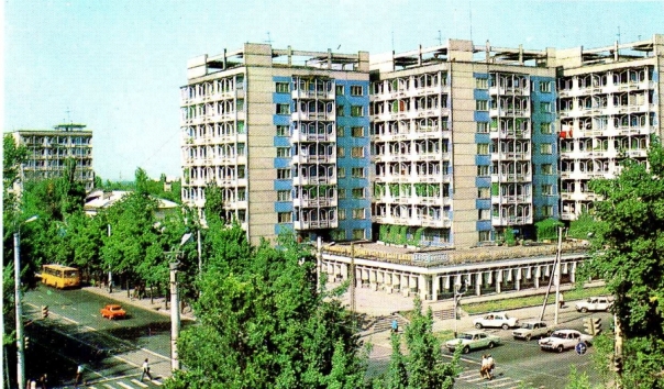 пересечение ул Советская-Боконбаева 80-е г